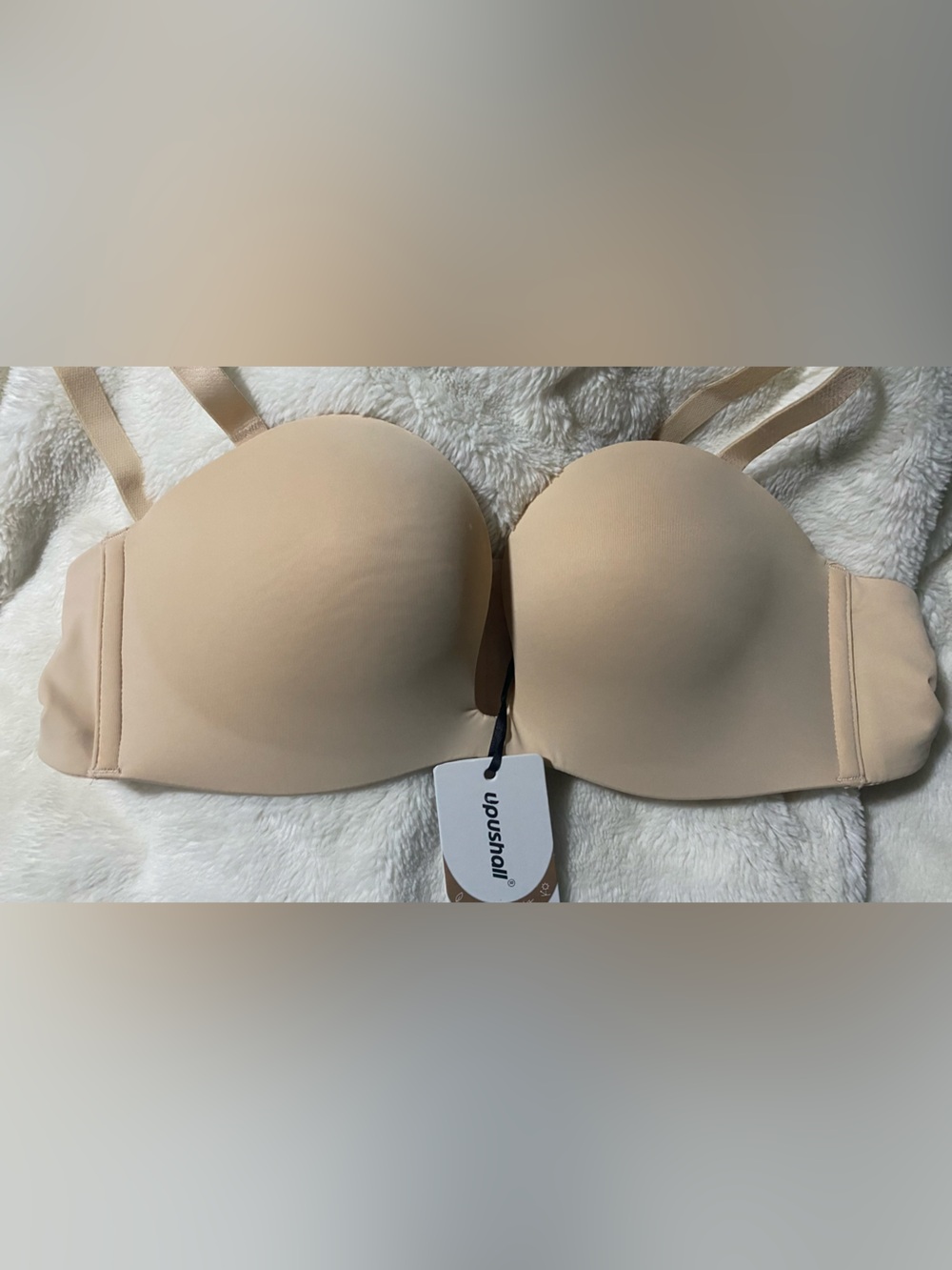 NWT Seamless Plunge Strapless Push-Up Bra